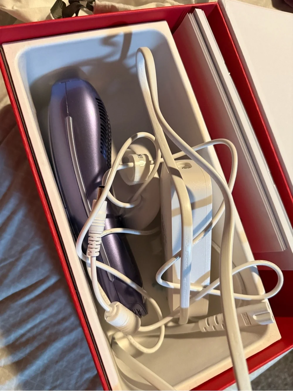 Purple Rechargeable At-Home Hair Removal Device